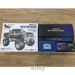 Hg 1/10 4wd Pickup Rally Car Rc Racing Crawler Kit Modèle Châssis Gearbox Axes