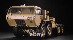 Hg 1/12 Rc P802 Modèle De Camion Militaire Américain En Métal 8x8 Châssis Voiture Radio Moteur Servo