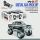 Hg Black Remote Control Pickup Rally Car Racing Crawler Kit Chassis Axes 1/10