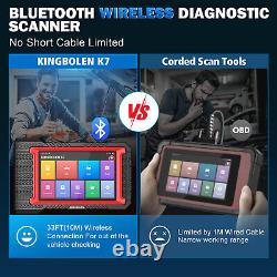 KINGBOLEN K7 Outil de diagnostic de système complet OBD2 Outils de codage ECU Test actif