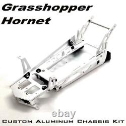 Kit de cadre de châssis en aluminium personnalisé pour la voiture de buggy Tamiya Grasshopper/Hornet 1/10