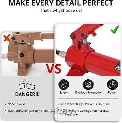 Kit de réparation de carrosserie de voiture 12 tonnes vérin hydraulique Porta Power Jack Auto Outil Soulèvement Cadre
