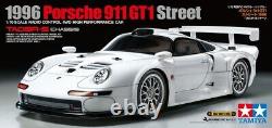 Kit de voiture RC Tamiya 47443 1/10 TA03R-S Châssis Porsche 911 GT1 Street 1996 TA03-RS