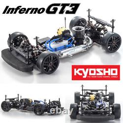 Kyosho 33010b 1/8 Inferno Gt3 Gp 4wd Kit De Châssis De Voiture De Tourisme