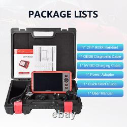 Lanceur de scanner de voiture 2024 OBD2 Code Reader Outil de diagnostic complet du système Programmation de clés