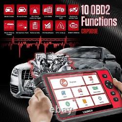 Lanceur de voiture LAUNCH CRP909E Outil de diagnostic complet du système OBD2 Lecteur de codes Scanner