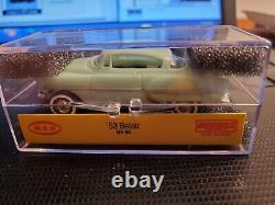 Mev 53 Belair Mint Green, Ho Slot Car, Aurora Chassis (nouveau En Box)
