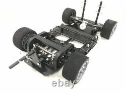 Mini Racer Hot Rod Rc Kit Racing Rolling Chassis Black Grp Kamtec