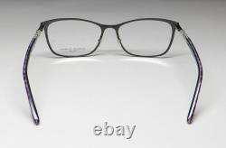 Monture de lunettes/lunettes Dana Buchman Snow Drop Bling Bling en strass faits à la main.