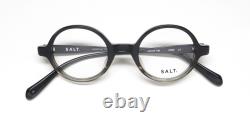 Monture de lunettes/lunettes de créateur authentiques et rares avec verres ronds fabriqués à la main par Salt Eddie
