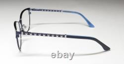 Monture de lunettes pour adultes Dana Buchman Calla Cateye en acier inoxydable