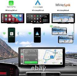 NOUVEAU Carpuride 10,3 pouces Smart Car Stereo sans fil Apple Carplay Android Auto USA