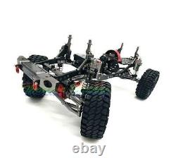 Nouveau 455mm 1/10 Axial Rc Cars D90 Cnc Rock Crawler Chassis Metal Model Witho Servo