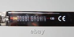 Nouveau Bobbi Brown Le Concepteur De Cadre De Verre De Sam Noir 48-18-135 Métal Et Plastique