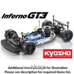 Nouveau Kyosho 33010b 1/8 Inferno Gt3 Gp 4wd Kit De Châssis De Voiture De Tourisme