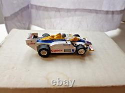 Nouveau châssis étroit Tyco Mattel 440x2 #5 Indychaparral Williams Canon Honda Nouveau