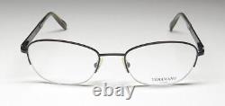 Nouvelle monture de lunettes de vue Vera Wang Luxe Zorya, noire, pour femmes, en métal et plastique, 50-18-135.