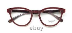 Nouvelle monture de lunettes de vue cat-eye Vera Wang Luxe Kiara 51-20-140 rouge à cerclage complet pour femmes.