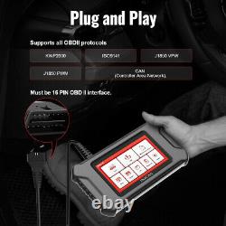 Obd2 Auto Scanner Car Diagnostic Oil Epb Reset Tool Srs Abs System Code Reader