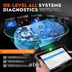 Outil de diagnostic OBD2 pour tous les systèmes de voiture Bluetooth OTOFIX D1 Lite avec ABS EPB SAS.