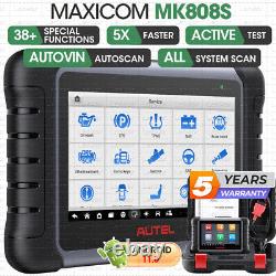 Outil de diagnostic de voiture Autel MaxiCOM MK808S avec balayage bidirectionnel et codage de clé