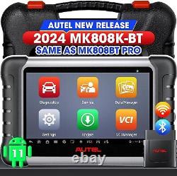 Outil de diagnostic de voiture Autel MaxiCom MK808K-BT MK808BT Pro système complet de numérisation 2024