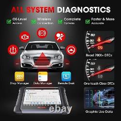 Outil de diagnostic de voiture Autel MaxiCom MK808K-BT MK808BT Pro système complet de numérisation 2024