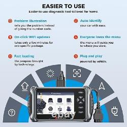 Outil de diagnostic de voiture BOSSCOMM IF745 Scanner OBD2 Lecteur de code de tous les systèmes ABS Bleed