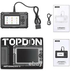 Outil de diagnostic de voiture OBD2 TOPDON AD500S 2024 pour moteur ABS SRS AT SAS EPB