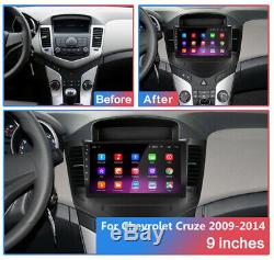 Pour 09-14 Chevrolet Cruze 9 '' Android 9.1 Car Stereo Radio Gps 2 Go + 32 Go Avec Cadre