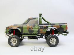 Pour Tamiya Highlift Châssis Rc Toyota Pickup Camion Corps Dur Shell Camo Fini