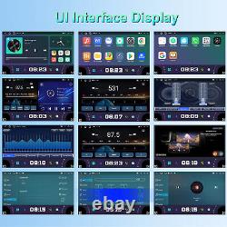 Pour cadre de voiture de 9/10 pouces autoradio stéréo de voiture 11,8 pouces 4G 64G Carplay Android 13