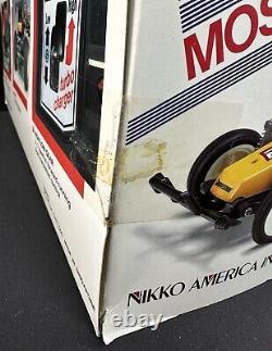 Rare New In Box Nikko Mosquito Frame Buggy Rc Car 1985 1/14 Échelle #14084 Bleu