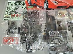 Rare Vintage Tamiya 1/10 R/c Enzo Ferrari Tt-01 Chassis 4wd Racing Car # 58302