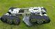 Smart Rc Tank Car Truck Robot Plate-forme Climbin Métal Réservoir Châssis Diy 350 Rpm Cn