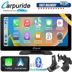 Stéréo de voiture portable Carpuride W103 Pro avec BT sans fil Apple Carplay Android Auto US