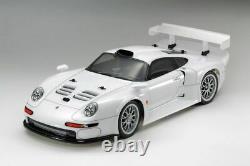 Tamiya 1/10'96 Porsche 911 Gt1 4wd Kit De Voiture De Course Avec Moteur Tao3r-s Châssis #47443