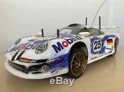Tamiya 1/10 Électrique Rc Voiture Porsche 911 Gt1 Ta03r-s Châssis 58193 Rare Ceinture 4 Roues Motrices