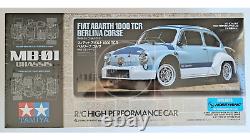 Tamiya 1/10 Fiat Abarth 1000 TCR 2WD Kit MB-01 Châssis Moteur & ESC #58721A


<br/>	   

<br/>	  (Note: TCR stands for Turismo Carretera Racing)