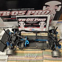 Tamiya 1/10 TB-05 PRO Chassis kit 4WD article 58658 tout neuf construit