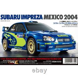 Tamiya 47372 1/10 Subaru Impreza Mexico 2004 Tt-01 Type E Chassis Racing Car Kit