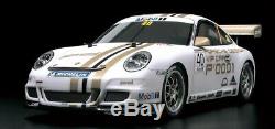 Tamiya 47429 1/10 Rc Voiture Tt-01e Châssis Porsche 911 Gt3 Cup Vip 2008 Kit Withesc