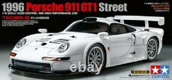 Tamiya 47443 1/10 Ep Rc Car Kit Ta03r-s Châssis Porsche 911 Gt1 Street 1996