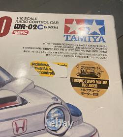 Tamiya Honda City Turbo Wr-02c Châssis 1/10 Voiture Électrique Rc Nouvelle Boîte Ouverte 58116