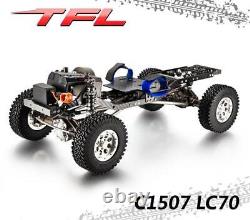Tfl 1/10 4wd T10 Pro 1507 Lc70 Rc Rock Crawler Modèle De Voiture Chassis Métallique Scx10