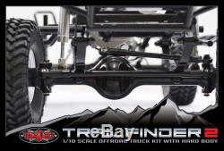 Trail Finder 2 Kit Camion Mojave II Body Grey Détartreur 4x4 Rc4wd Tf2 Z-k0049 Chassi