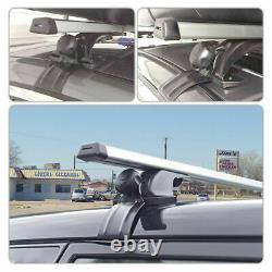 Universal Car Suv Top Roof Cross Bar Luggage Cargo Carrier Rack With 3 Kinds Clamp