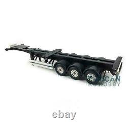 Us Stock Hercules 40ft Chassis Semi-remorque Pour 1/14 Tamiya Tractor Truck Car