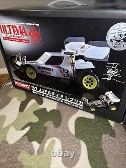 VOITURE RC KYOSHO 87 JJ ULTIMA REPLICA CHÂSSIS DE COURSE 2WD ÉDITION LIMITÉE 60e ANNIVERSAIRE