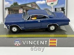 Vincent 1965 396 Ss Detroit Muscle Tfx T-jet Chassis Ho Slot Car Danube Blue
	<br/> 
 
   <br/>	Vincent 1965 396 Ss Muscle de Detroit Tfx T-jet Châssis Ho Voiture Slot Bleu Danube